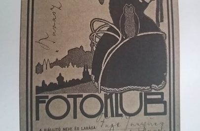 afis fotoclub jacques faix 1925