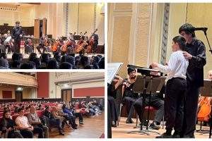 Elevi Colegiul Național Moise Nicoară Săptămâna Altfel Filarmonică