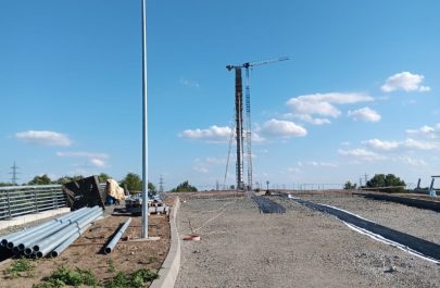 șantier noul pod peste mureș prelungire str andrei șaguna (10)