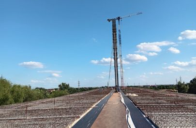 șantier noul pod peste mureș prelungire str andrei șaguna (2)