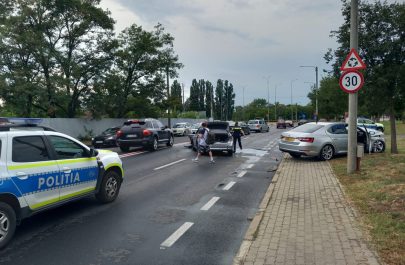 Cinci victime, dintre care doi copii, în urma unui accident rutier în apropierea Ștrandului Neptun 3