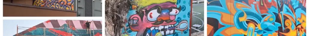 Povești urbane pe calcane, aproape de final. Opt din zece murale sunt finalizate