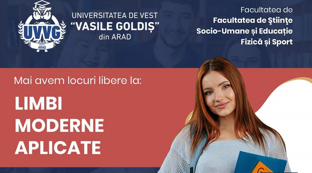 Studierea Limbilor Moderne – o opțiune educațională de actualitate la UVVG · Special Arad