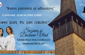 Turneul și lansarea primului album de pricesne al gemenelor folclorului maramureşean, Suzana Vlad și Daciana Vlad, începe la Arad