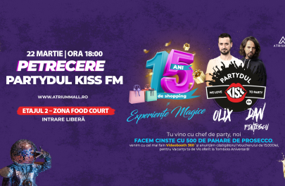 Atrium Mall 15 ani Petrecere Partydul KissFM