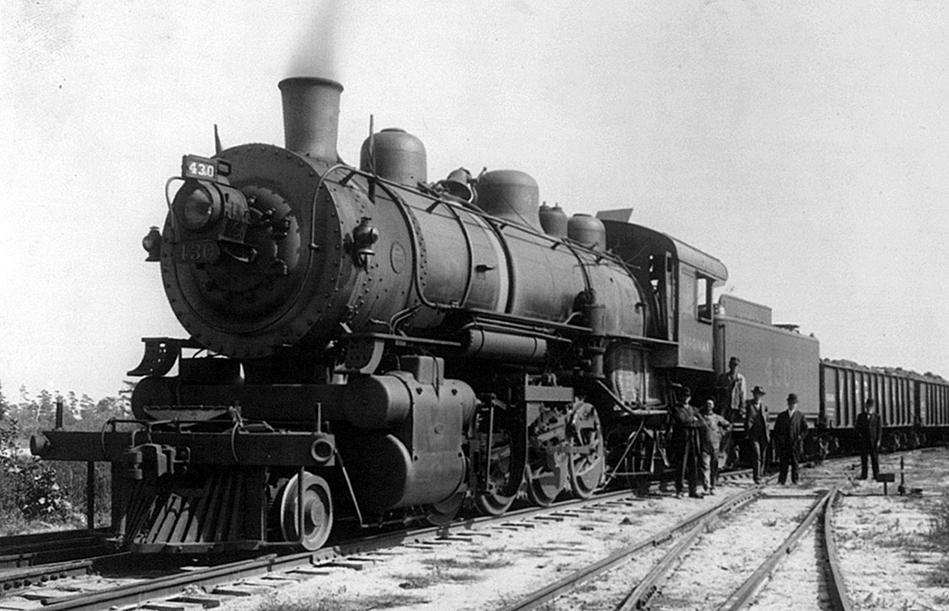 Locomotivă cu abur americană aparținând companiei Virginian Railway