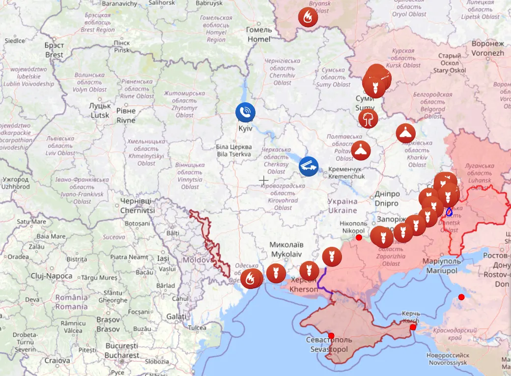 Rușii au străpuns liniile ucrainenilor în regiunea Sudja, Kursk, și au atacat cu drone regiunea Donețk