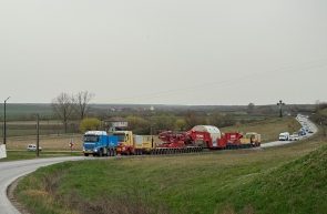 convoiul agabaritic DN 7 Lipova
