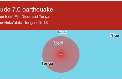 cutremur tonga
