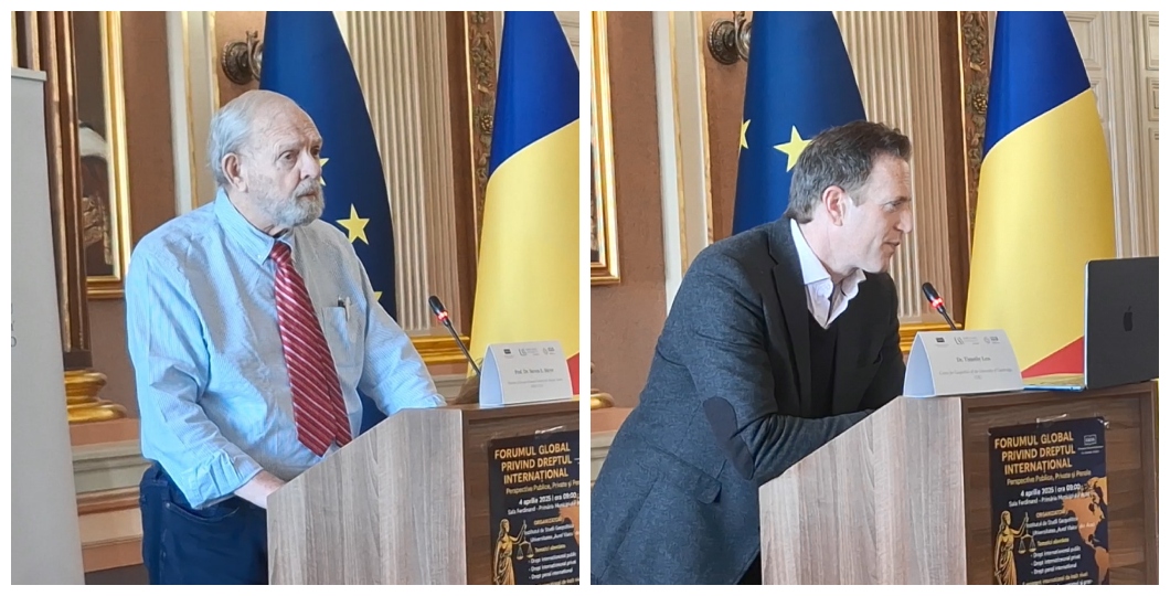 Timothy Less și Steven Meyer la Arad