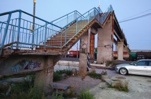 CFR pasarelă Aradul Nou