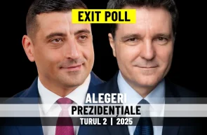 ALEGERI PREZIDENTIALE 2025 EXIT POLL NICUSOR DAN GEORGE SIMION