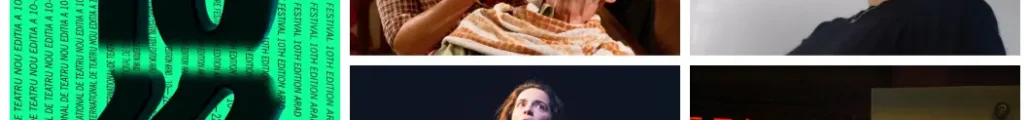 Actori nominalizați la Gala UNITER 2025 pe scena celei de X-a ediții a Festivalului Internațional de Teatru Nou de la Arad