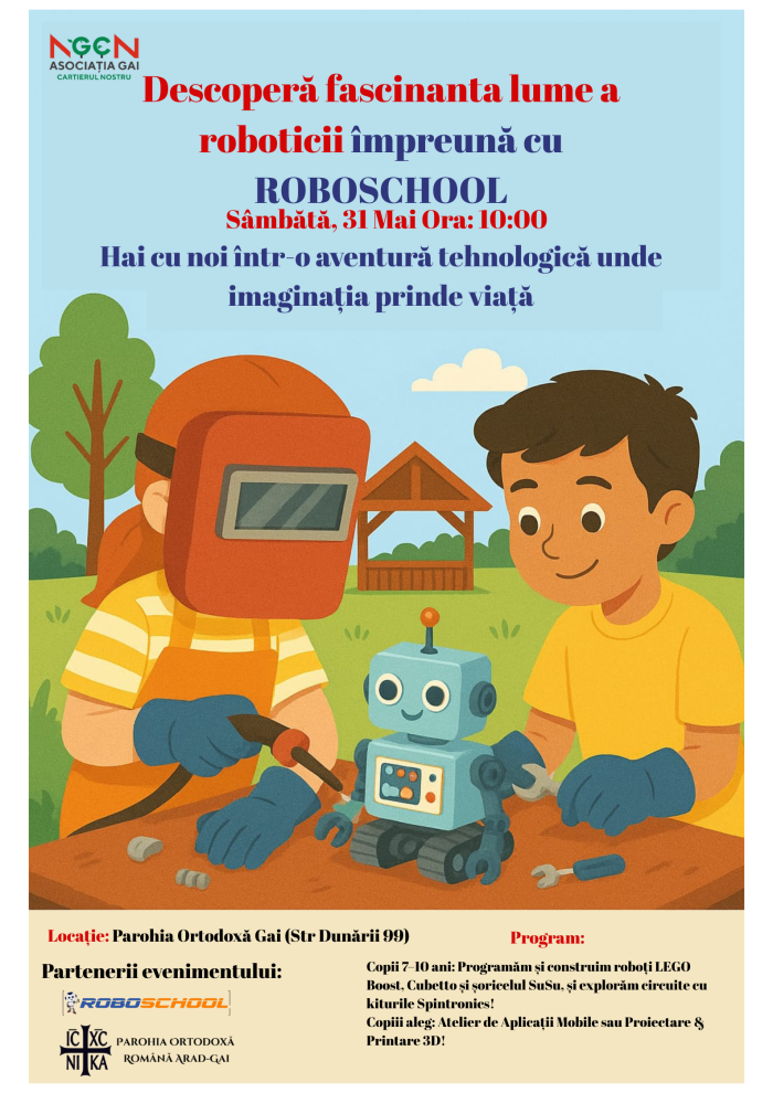 Altelier de robotica afis