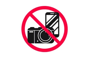 Fotografierea sau filmarea interzisă
