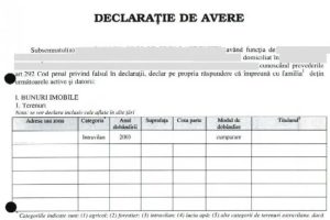 DECLARATIILE DE AVERE