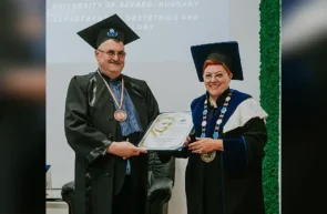UVVG a oferit titlul de Doctor Honoris Causa conf. univ. dr. Tibor Novak
