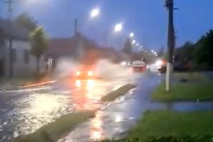 PLOILE TORENTIALE SI INUNDATIILE DIN ARAD