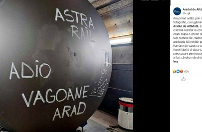 adio astra vagoane arad 134 ani