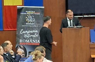 conferință antidrog arad cătălin țone și andrei despre droguri