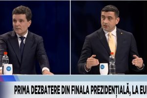 dezbatere prima repriză nicușor dan george simion