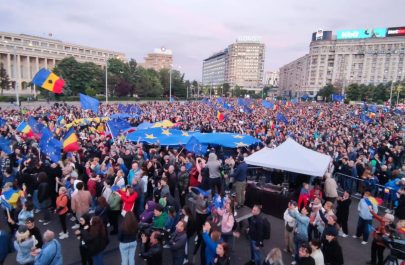 miting bucurești proeuropean