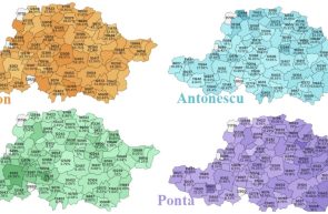 rezultate george simion vot alegeri tur 1 arad