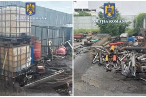 ulei uzat deșeuri metalice