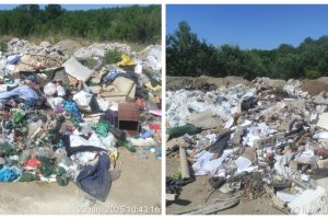 Molozul și gunoaiele continuă să invadeze zona Mărului