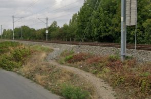 accident biciclist tren Micălaca strada Păstorului