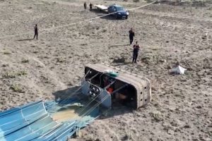 balon căzut Turcia