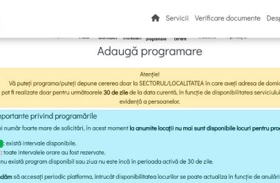 buletin programari general