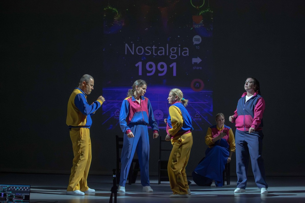 premieră Teatrul Clasic Ioan Slavici Înainte de potop sau Noi să fim sănătoși (7)