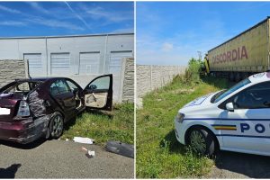 tânără accident