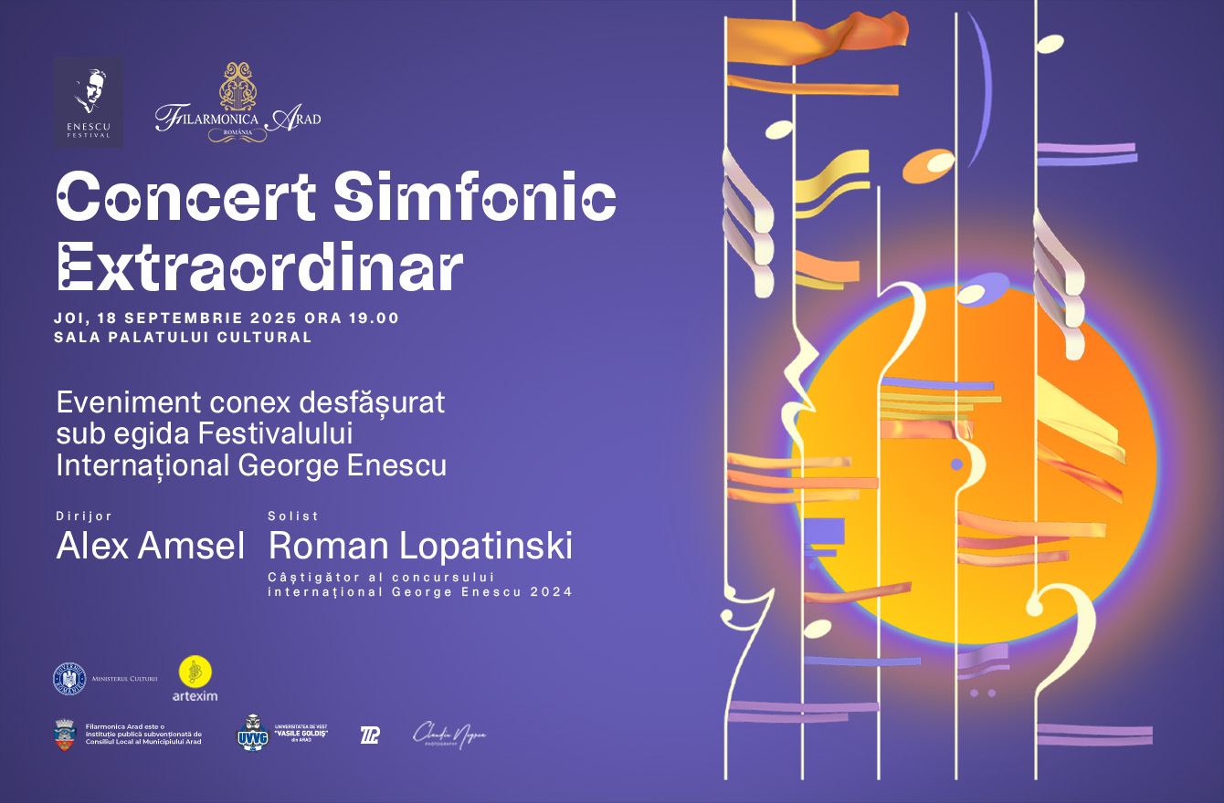 Concert simfonic extraordinar - Festival Enescu la Arad 2025