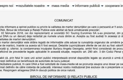 DNA comunicat anastasiu