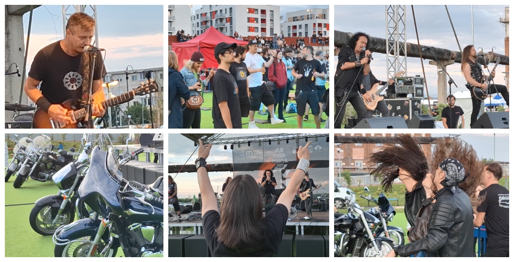 Rock și Motoare Turate Strălucesc la Arad, Fără Coma și Printre Dropuri de Ploaie | Galerie Video