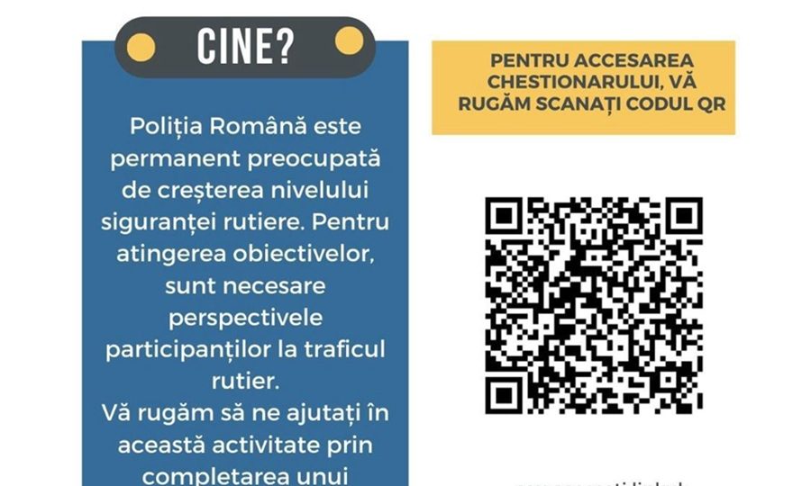 Cum putem îmbunătăți siguranța rutieră în județul nostru? Contribuie cu ideile tale!
