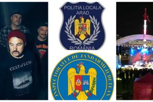 Poliția Locală Jandarmeria Arad anulare concert Coma