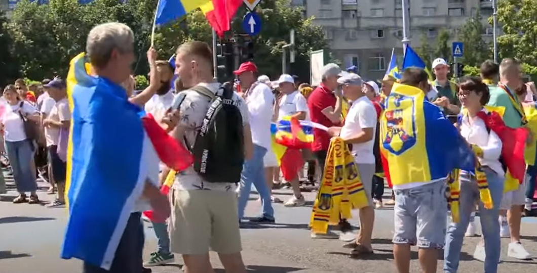 jandarmi atacați, circulație blocată și saci de cartofi la protest contra Guvernului Bolojan, susținere pentru Călin Georgescu