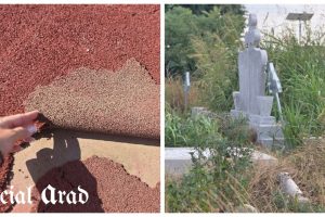 Rondul de zi cimitir terenul de baschet Marului