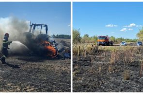 Șapte incendii într-o singură zi în județul Arad - amenzi