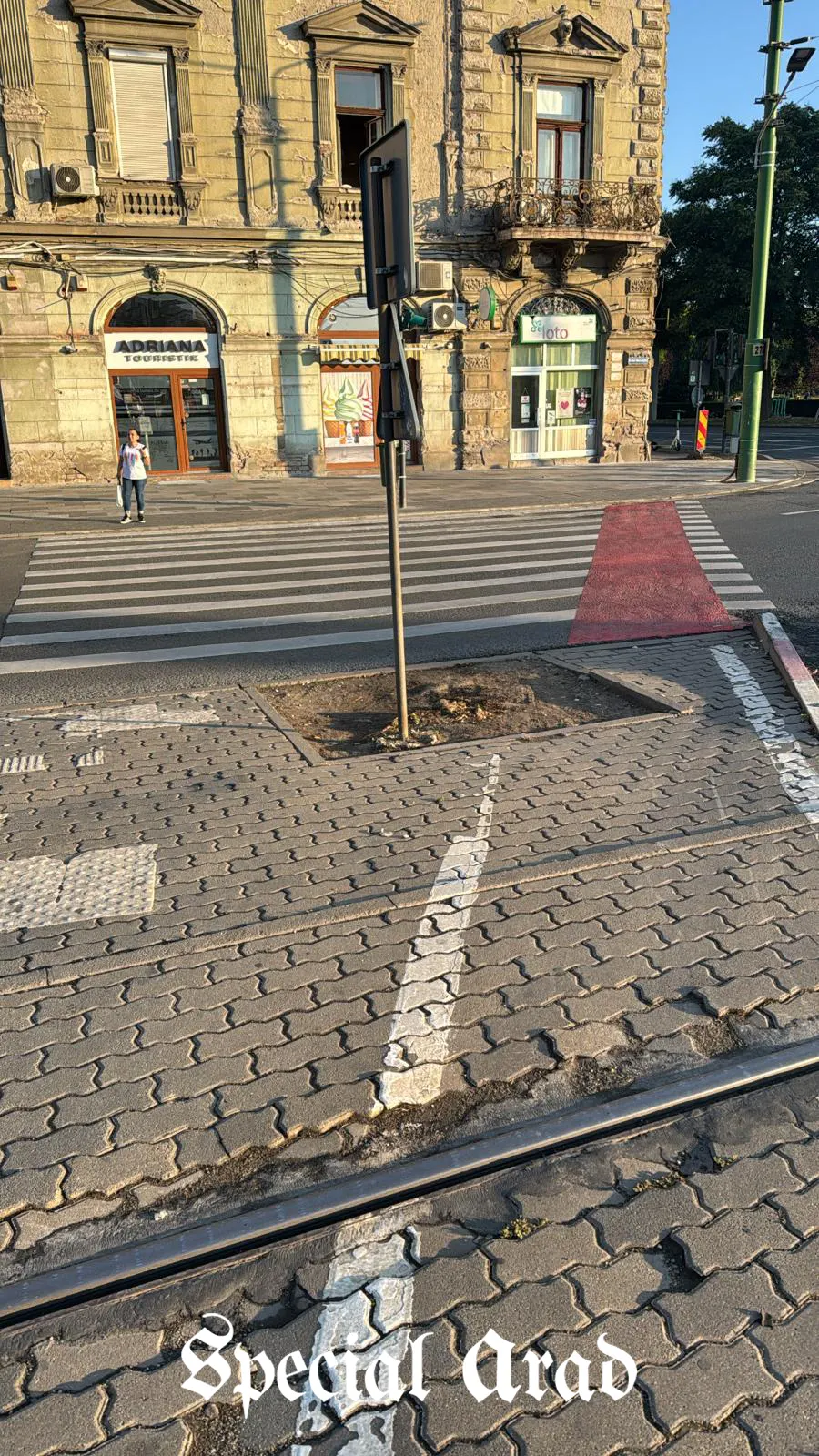 Trotuar și pistă de biciclete à la Arad 2