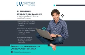 UAV primul student din familie