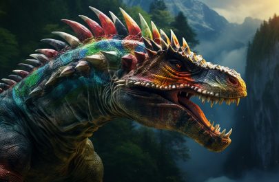 dinozaur - imagine generată de inteligența artificială