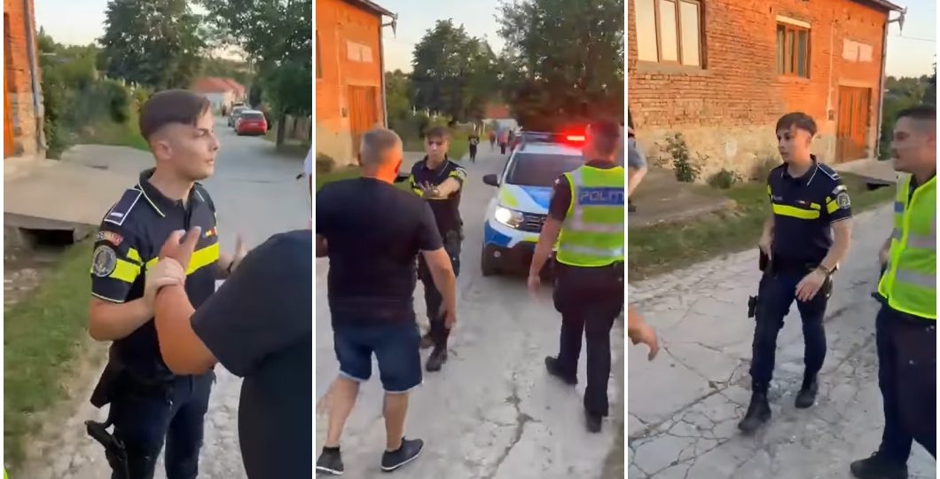 Polițist agresat de săteni furioși după reținerea unui șofer de ATV fără permis și sub influența alcoolului | Video Detalii