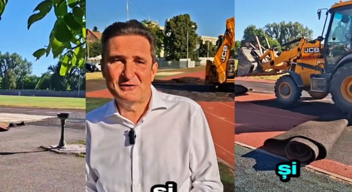 stadionul Gloria colaj