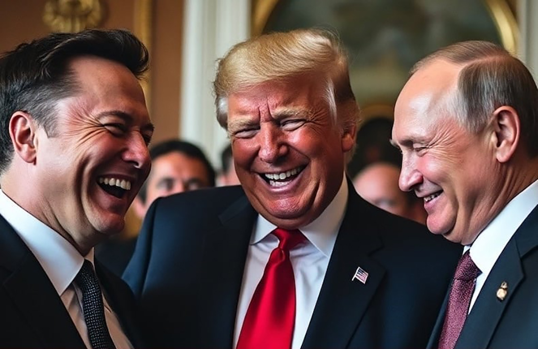xAI Grok deepake Elon Musk Donald Trump Vladimir Putin RealRusty