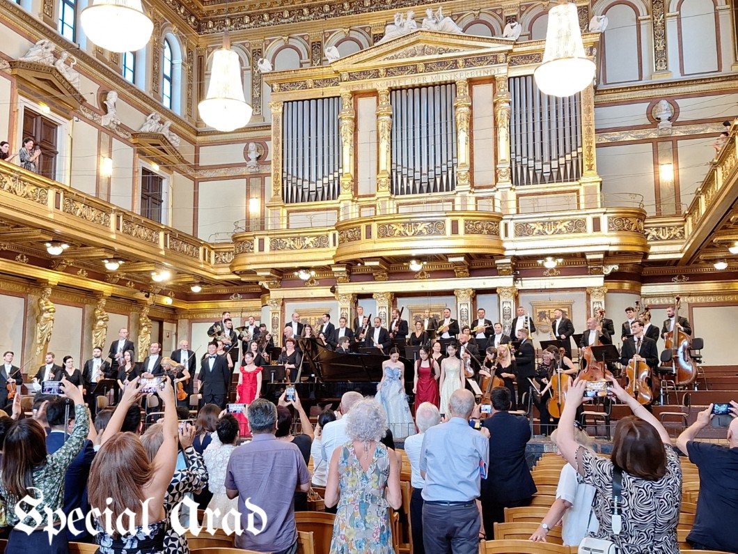 Filarmonica Arad pe scena iconică a Sălii de Aur Musikverein Viena (79)