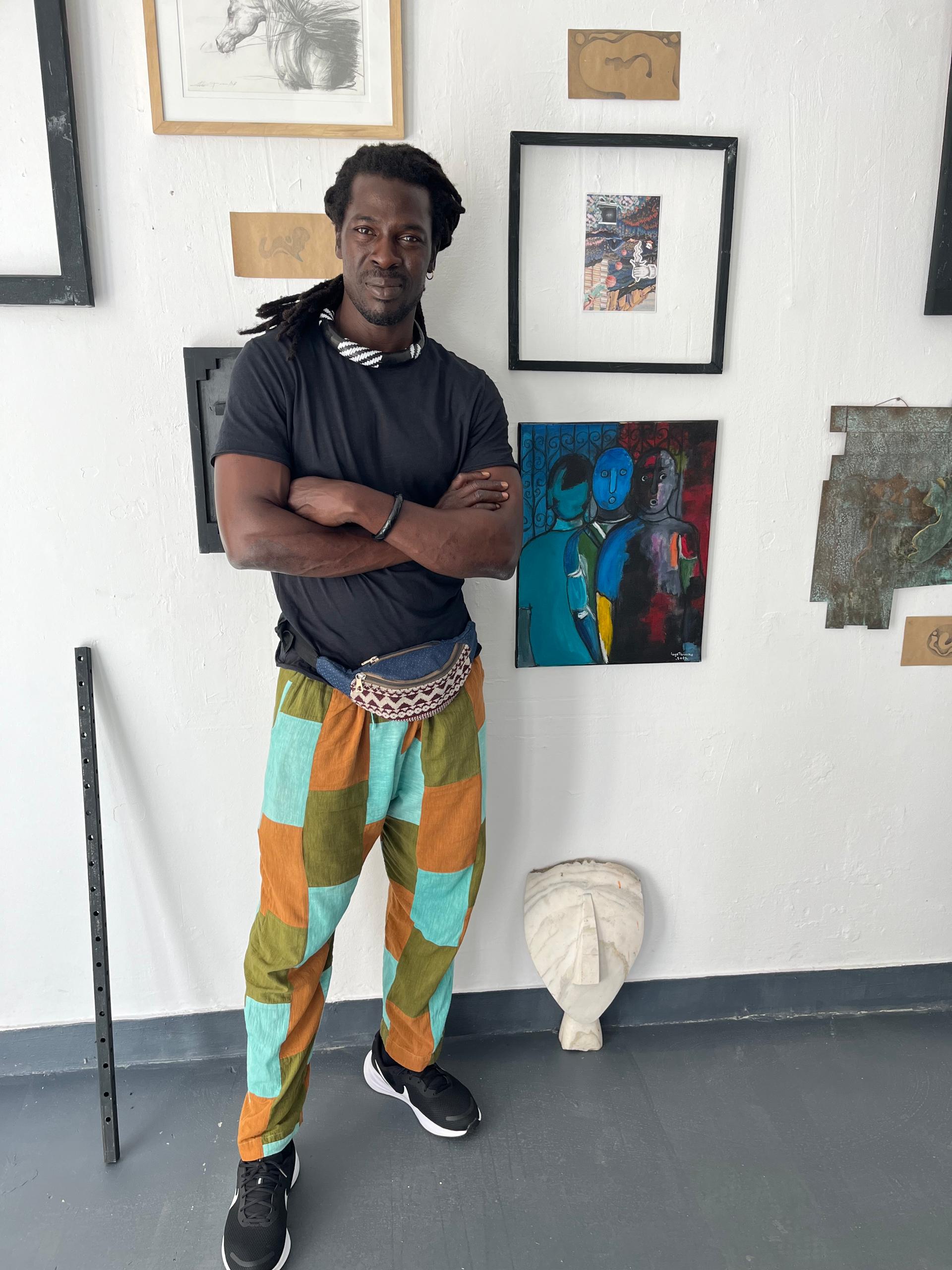 Laye Thioune - artistul din Senegal - Galeria Delta